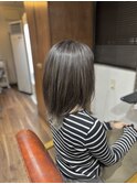 グレージュ系ハイライト