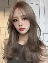 ノイズオオサカ 天王寺店(NOISM OSAKA)&nbsp;韓国風レイヤーカット/ロングレイヤー/ハッシュカット/10代20代