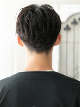 グルーミングサロン バーバー キャッスル 北浦和西口(Grooming salon Barber Castle) 暗髪ダークアッシュ学生シャドウパーマ刈り上げマッシュI北浦和