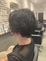 スノッブ HAIR SNOB&nbsp;ショートパーマ