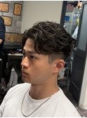 メンズメンズカットブリーチパーマR
