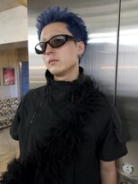 イェン(Yen.) アクティブショート ブルーシルバー アップパング
