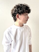 ラフ バイ マグ 南松本(R.A.F. by Mag)&nbsp;松本強めシャドウパーマスパイラルパーマメンズマッシュウルフ