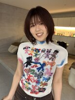 カイコヘアーアンドアートスタジオ(kaiko hair&art studio)&nbsp;暖色カラー/レイヤースタイル