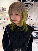 ルーツカラー×ウルフカット
