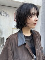 フィルムス 横浜(FILMS+) レイヤーボブ/ミルクティーベージュ/髪質改善/顔周り/横浜+