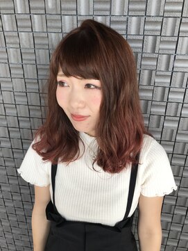 ルシード スタイル レクラ 栄生店(L'UCIDO STYLE L'eclat) 女の子度アップベリーピンクカラー