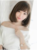 『ROMA』切りっぱなし ワンレン 大人かわいい ナチュラルボブ