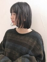 アイティー バイ アルバム 中野店(IT by ALBUM)&nbsp;ぱっつんオシャボブ_セシルカットココアブラウン_55091