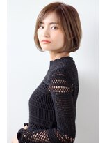 メモリーズ 銀座(Memories)&nbsp;【Memories】ショートボブ　小顔　イルミナカラー　ブラウン