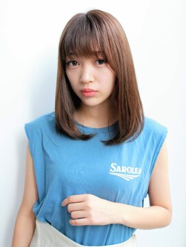 ルティア 池袋(Lutia) ワンカールミディスタイル★縮毛矯正