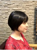 愛されショートボブ