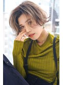  【La fith】 アッシュベージュスタイル×マッシュショート