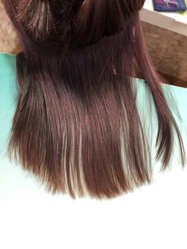 ミエル ヘア 新宿(miel hair) 【miel hair新宿】マゼンタピンク♪