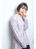 綺麗めミニボブ
