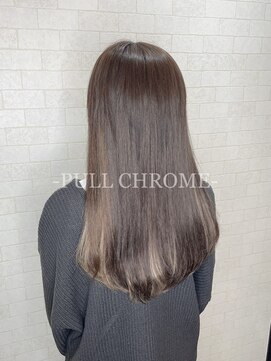 プルクローム(PULL CHROME) 【PULL EXTE】ブラウン系/ブラウンロング/プルエク長野