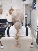 ちょっと凝ってる！？簡単ヘアアレンジ　２