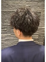 プレミアムバーバー 原宿店(PREMIUM BARBER produce by HIRO GINZA)&nbsp;スパイラルパーマ×韓国×ショート