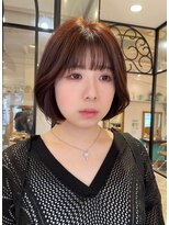 ロンド ブランシュ 錦糸町北口(Lond blanche)&nbsp;ピンクベージュ小顔韓国ボブ　【錦糸町】