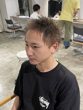 ザ オーダー(THE ORDER) メンズハイトーンスパイキーショート