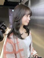 ペレ 栄店(PELE) ウルフ/マチルダボブ/ピンクベージュ/インナーグレージュ/栄