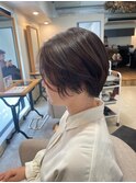 アッシュベージュ/ショート/30代40代/姪浜
