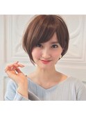 ショートヘア似合わせカット　美髪ショートカット