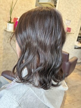 ヘアーエポック(hair epoque) グレージュアッシュグレージュレイヤーカット