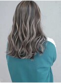 ハイライトショートヘアレイヤーカットダブルカラー