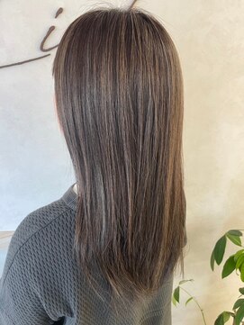 リンク(Link) 艶髪/髪質改善/Aujuaトリートメント/白髪ぼかし/グレージュ