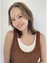 ゲーム 原宿店(GAME)&nbsp;ミルクティーベージュ/ダブルカラー/ケアブリーチ/髪質改善/原宿