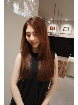 コスアンドコウ 横浜山下(Cos&Co.) Guest look【ロング/ストレート/ナチュラル】