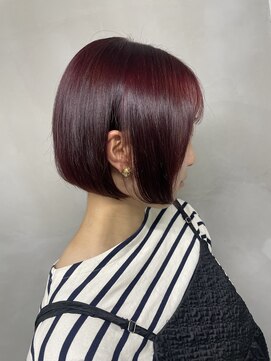 ジーナ 梅田(Zina) ワインレッドbob