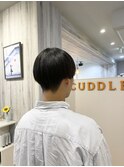 自然な丸み髪質改善