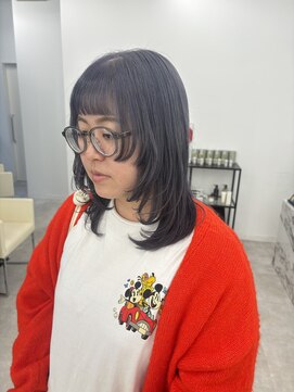 ブラウン(Brown) #haru ラベンダーグレーカラー