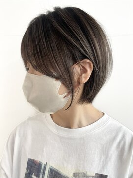 ボーテコンシェル 錦糸町(beaute concier) ミルクティーベージュダブルカラーインナーカラーケアブリーチ