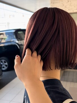 シュシュ 宜野湾店(chou chou) チェリーレッド/ミニボブ