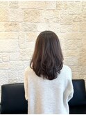 可愛らしい色味の冬カラー 髪質改善/トリートメント#2