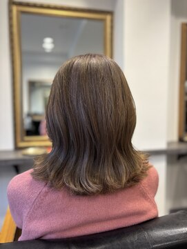 ヘアーアンドメイクアップ ケー インターナショナル 神楽坂(Ke' International) ブリーチ一回でできるカラー