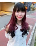 【グラデーション・パープル】×【エンドブラック】☆
