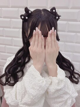 リルミー ミュエナ 大須 矢場町(Lilme myuena) 立体リボンハーフツイン＊まゆ