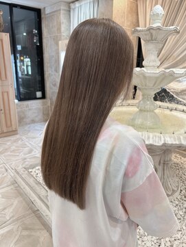 シャンティ 平岸店(Shanti) ○ブリーチカラー/ミルクティーグレージュ○菅野裕太