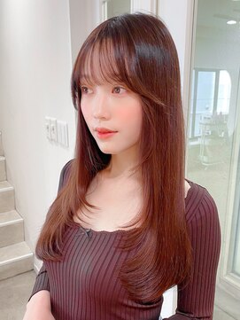 レア 表参道(L'ea) ミディアムヘア・暗めカラー・グランマッシュ・デザインカラー