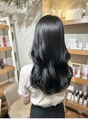 ブルーブラックカラー×髪質改善トリートメント♪yu
