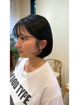 シフト(SHEEFT) 小顔レイヤーボブ×大人可愛いシースルーバング20代30代40代