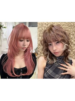 【中津駅徒歩1分】"カワイイ"を知り尽くしたstylistによるオリジナリティあふれるデザインカラーが人気◇