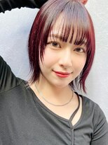 ミヨン 熊本店(miyon)&nbsp;【miyon】韓国レイヤーカット×暗髪カラー×髪質改善