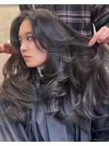 ヌエン 渋谷(NU/EN)&nbsp;海外ガールレイヤーカット/バタフライカット/ハッシュカット