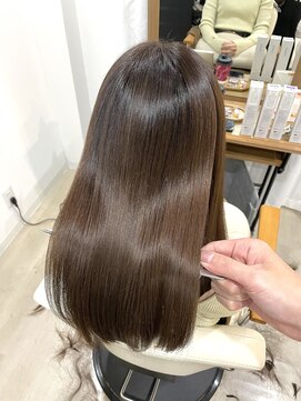 美髪専門サロン バイ マイル(美髪専門サロン by mile) 【髪質改善カラー】ディープベージュ