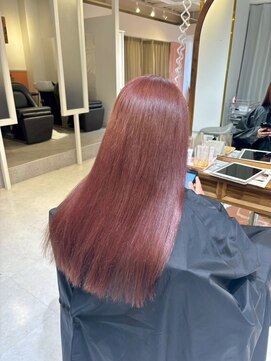 スペックホルダーミミ(Spec Holder mimi) ピンクカラー　10.18暗めカラー